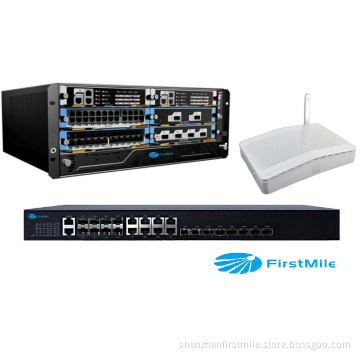 FTTX System Solution 2 10g SFP+ Port Gpon Olt